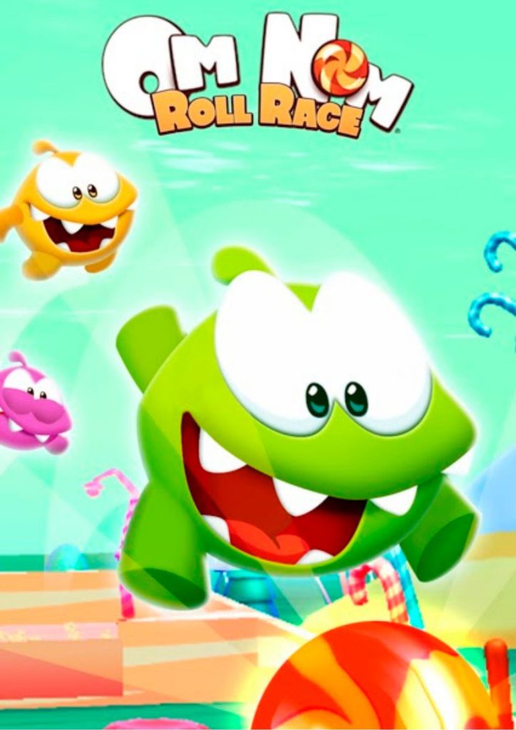 Om-Nom-Roll-Race-Poster